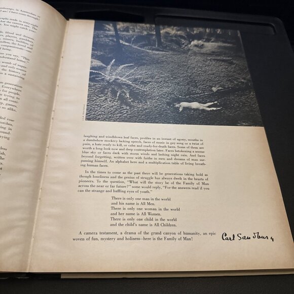 The Family Of Man Photography Museum Of Modern Art Edward Steichen 1955 HCDJ - Picture 10 of 13